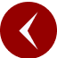 red back arrow icon